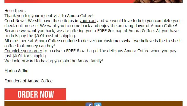 Amora coffee