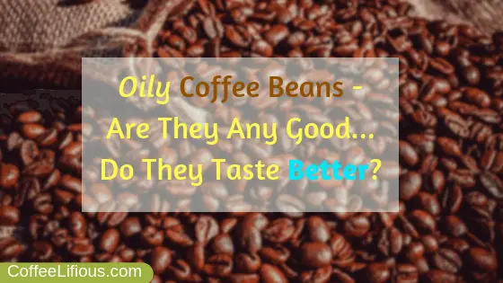 Oily coffee beans