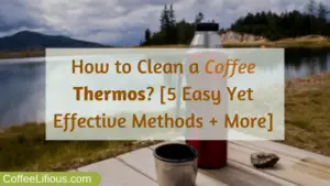 How to clean a coffee thermos