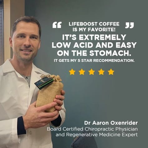 Lifeboost coffee review, certified chiropractic physician, recommendation
